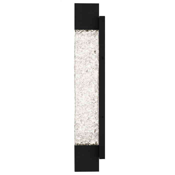 Quoizel SOL8504MBK LED Outdoor Wall Lantern, Matte Black