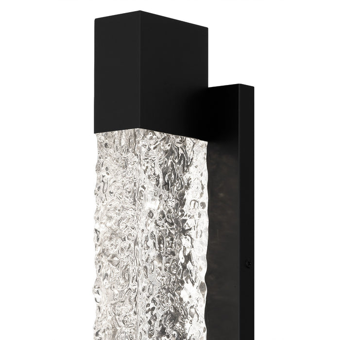 Quoizel SOL8504MBK LED Outdoor Wall Lantern, Matte Black