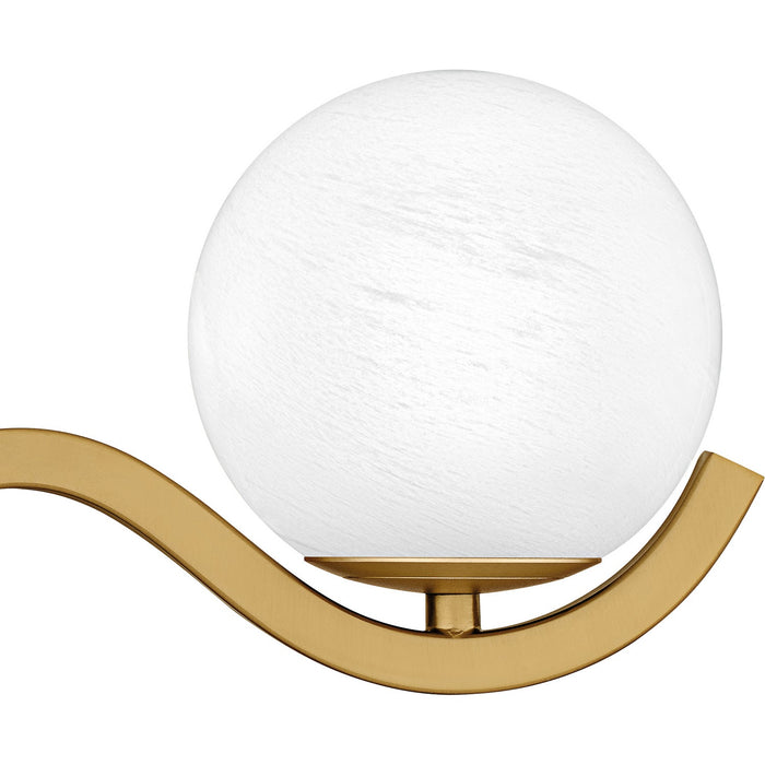 Quoizel SRI8623AB Three Light Bath, Aged Brass