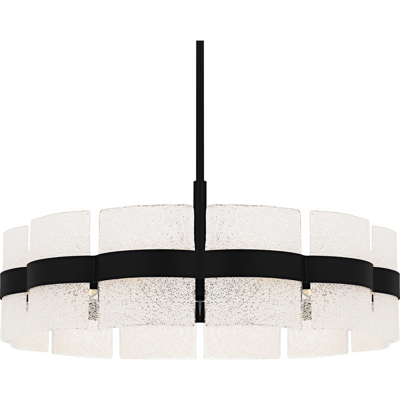 Quoizel SWE2830MBK Six Light Pendant, Matte Black