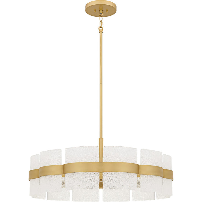Quoizel SWE2830SGD Six Light Pendant, Soft Gold