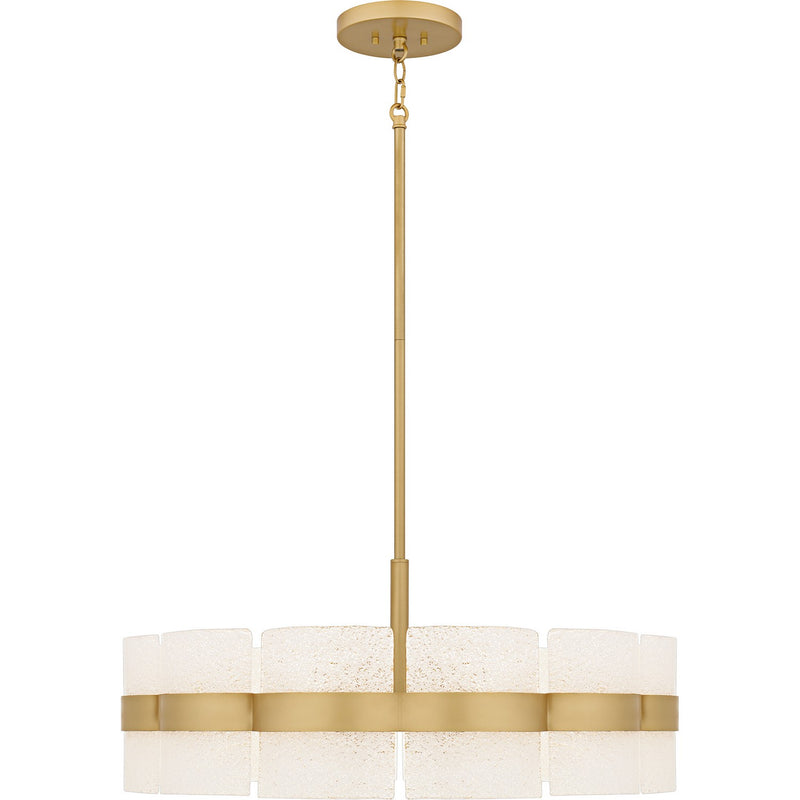 Quoizel SWE2830SGD Six Light Pendant, Soft Gold