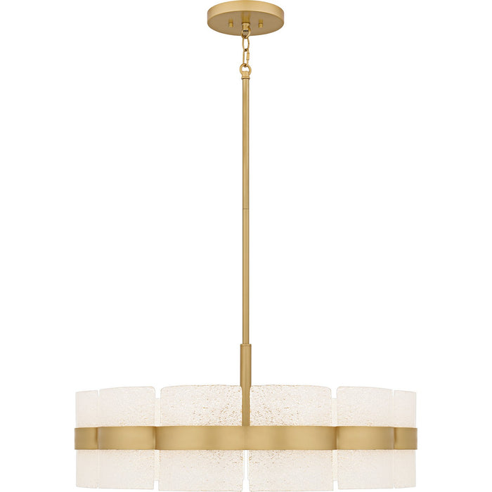 Quoizel SWE2830SGD Six Light Pendant, Soft Gold