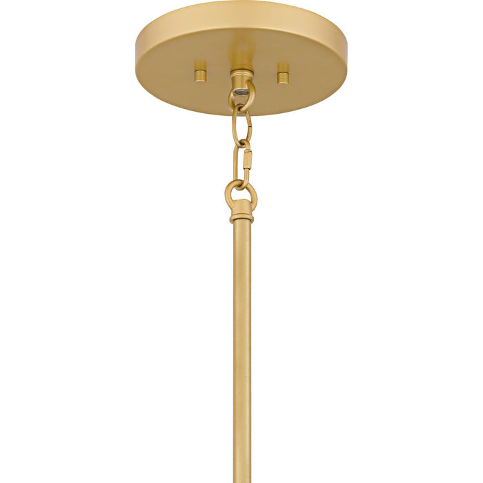 Quoizel SWE2830SGD Six Light Pendant, Soft Gold