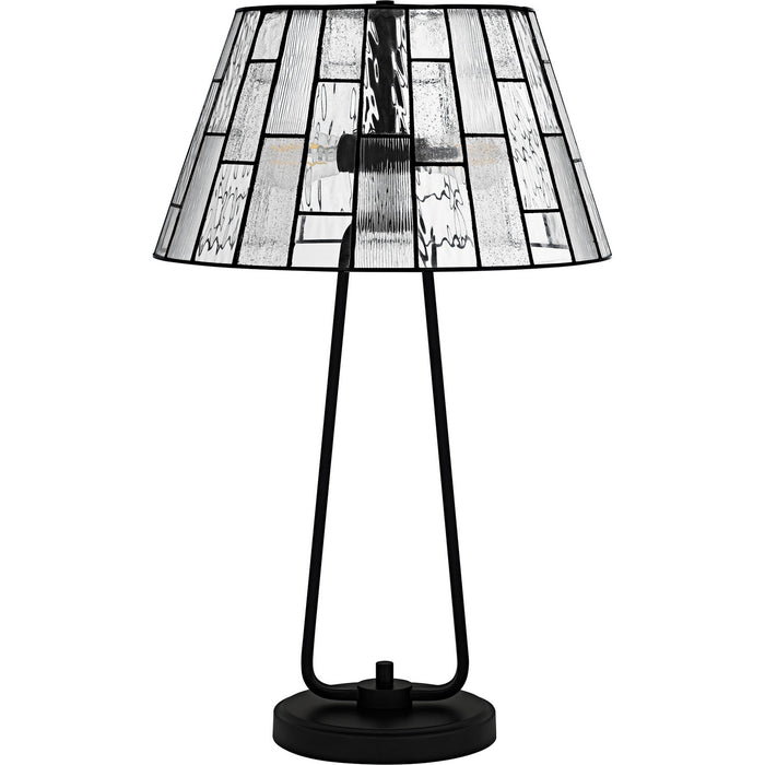 Quoizel TF6176MBK Four Light Table Lamp, Matte Black