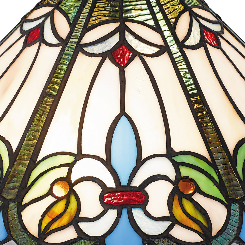 Quoizel TF6764MBK Two Light Table Lamp, Matte Black