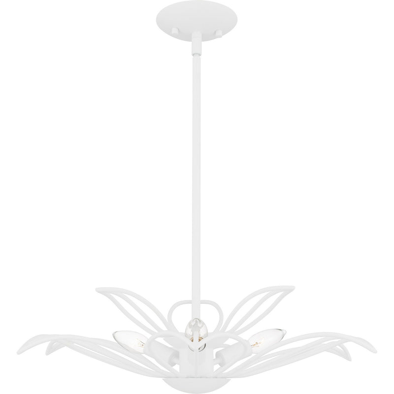 Quoizel TLH2822SW Three Light Pendant, Sand White