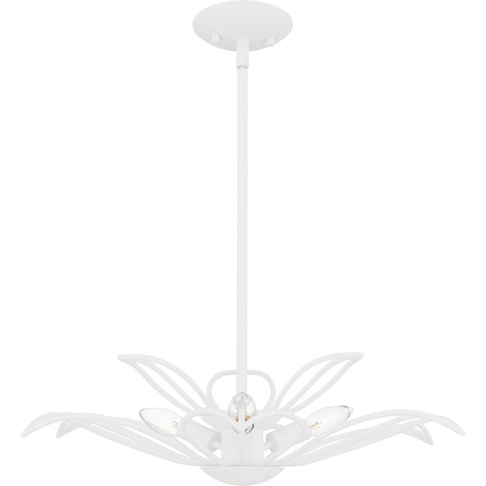 Quoizel TLH2822SW Three Light Pendant, Sand White