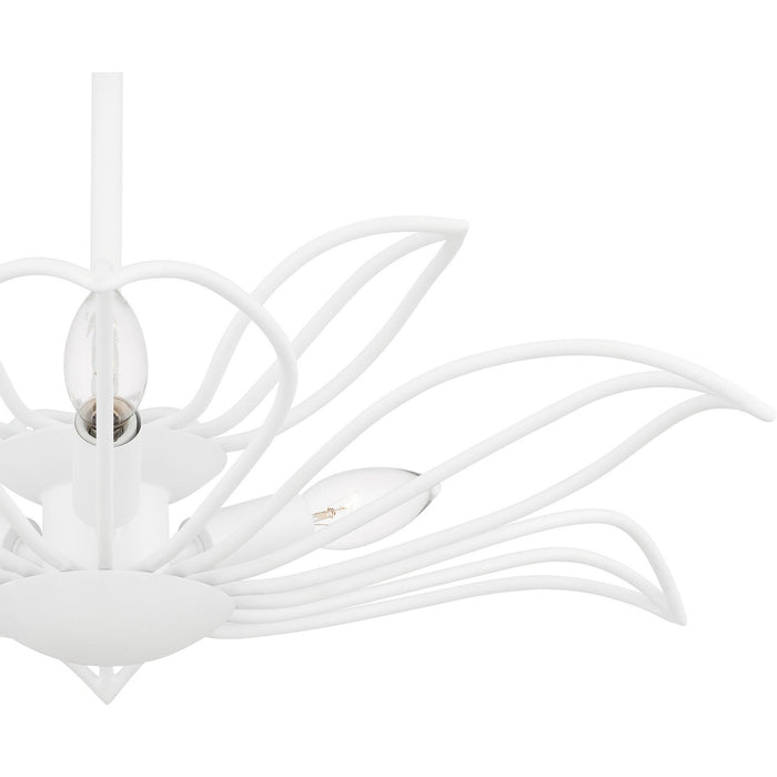 Quoizel TLH2822SW Three Light Pendant, Sand White