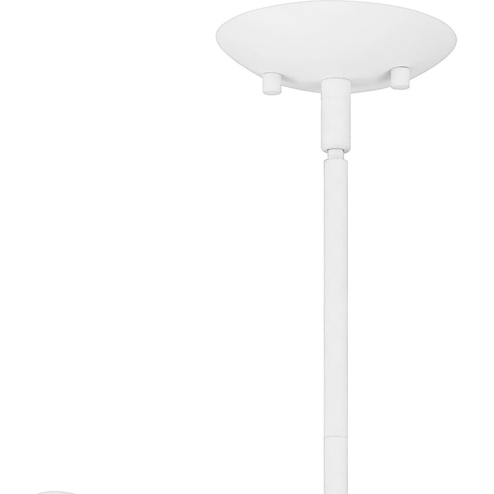 Quoizel TLH5032SW Nine Light Chandelier, Sand White