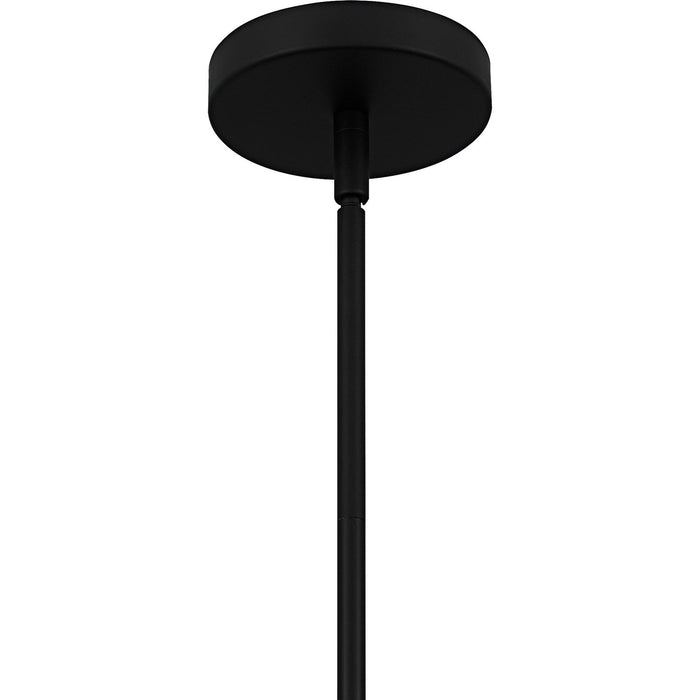 Quoizel TRK2823MBK Five Light Pendant, Matte Black