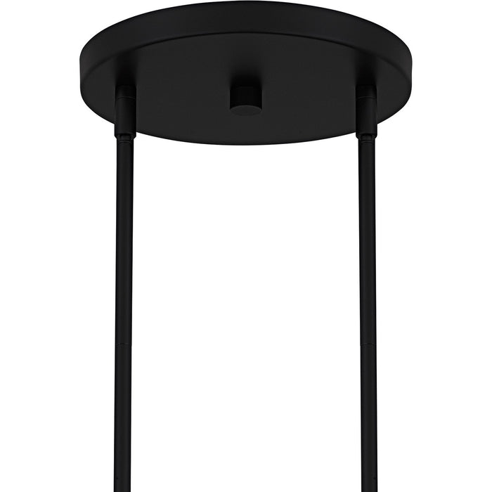 Quoizel VSC5036MBK Nine Light Chandelier, Matte Black
