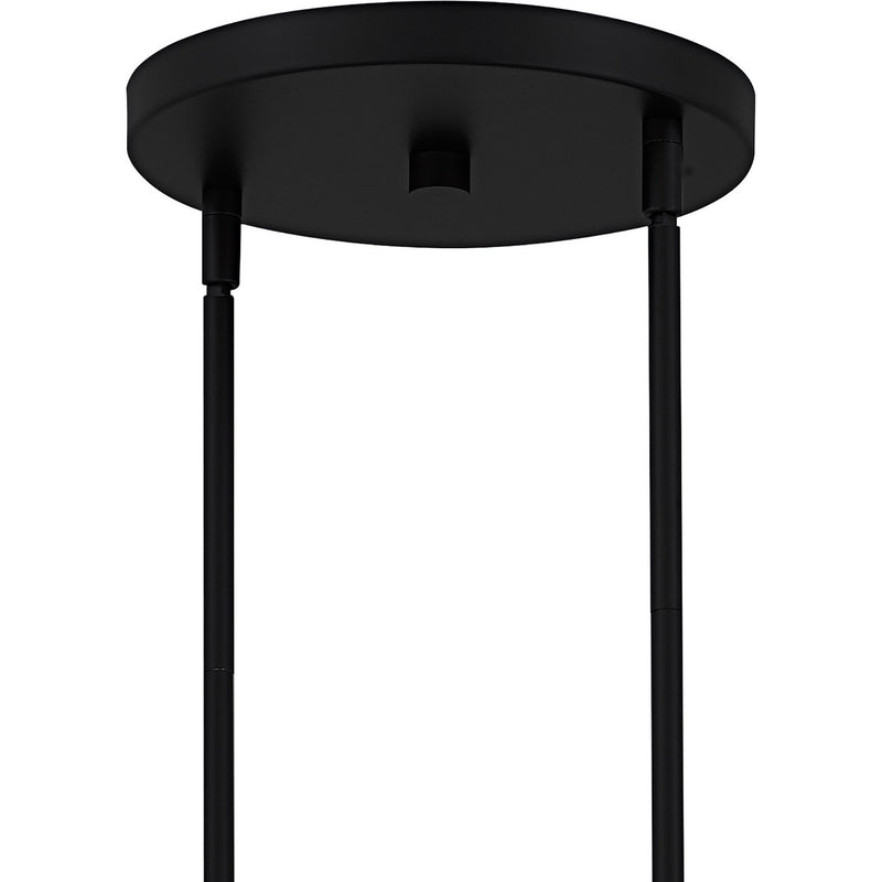 Quoizel VSC5048MBK 18 Light Chandelier, Matte Black