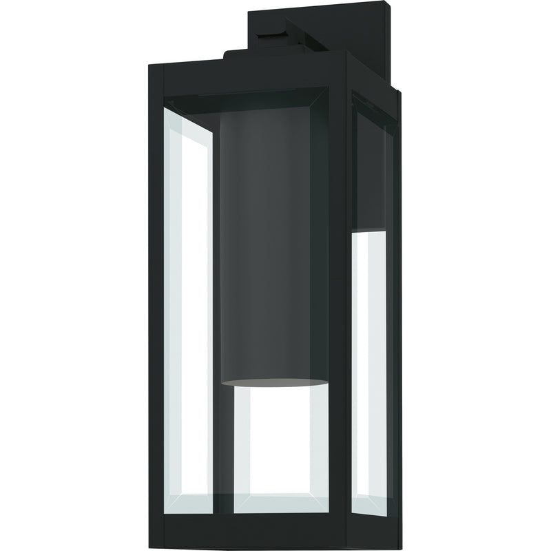 Quoizel WVR8006EK LED Outdoor Wall Lantern, Earth Black