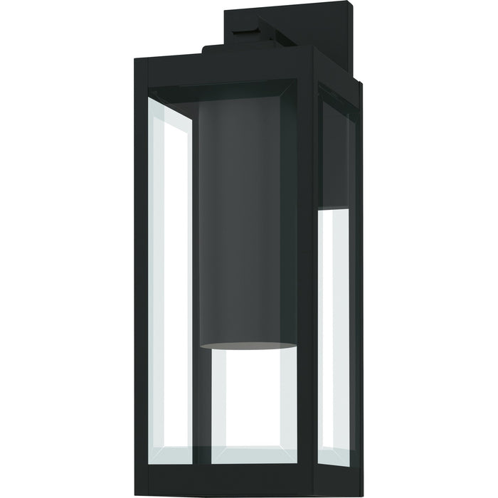 Quoizel WVR8006EK LED Outdoor Wall Lantern, Earth Black