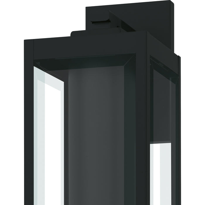 Quoizel WVR8006EK LED Outdoor Wall Lantern, Earth Black