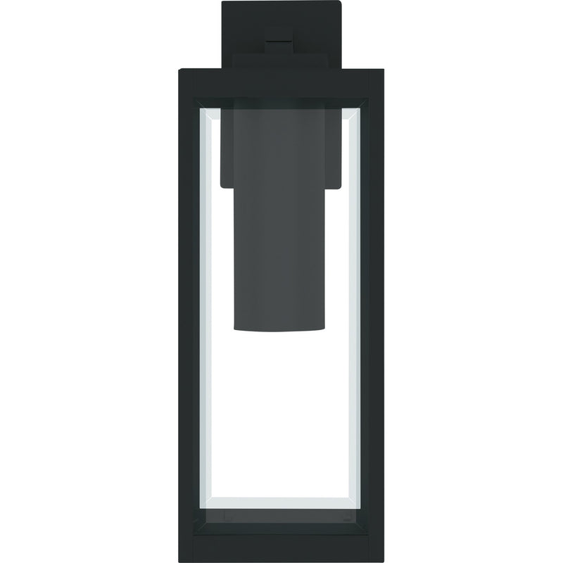 Quoizel WVR8007EK LED Outdoor Wall Lantern, Earth Black