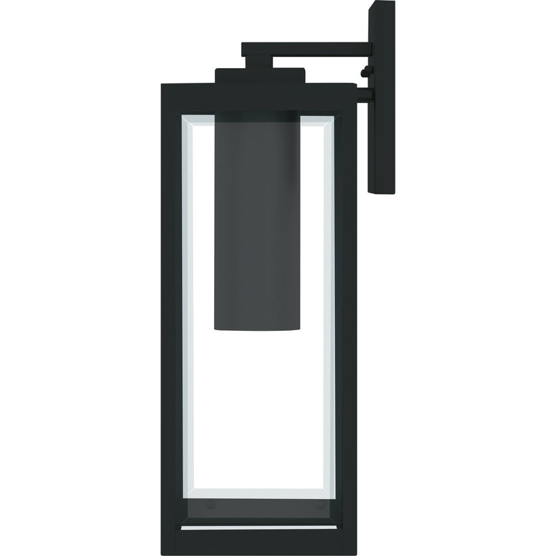 Quoizel WVR8007EK LED Outdoor Wall Lantern, Earth Black