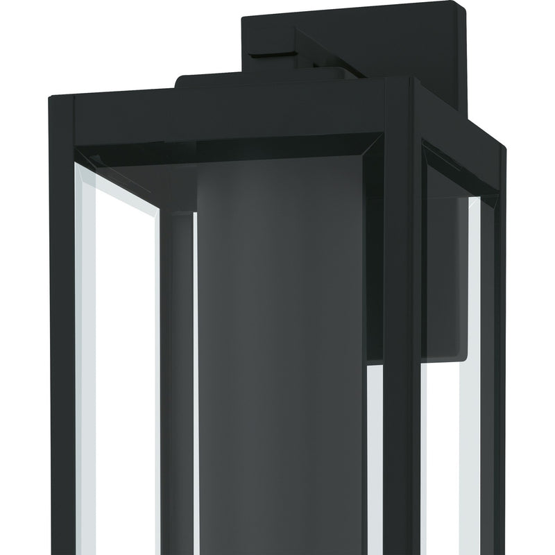 Quoizel WVR8007EK LED Outdoor Wall Lantern, Earth Black