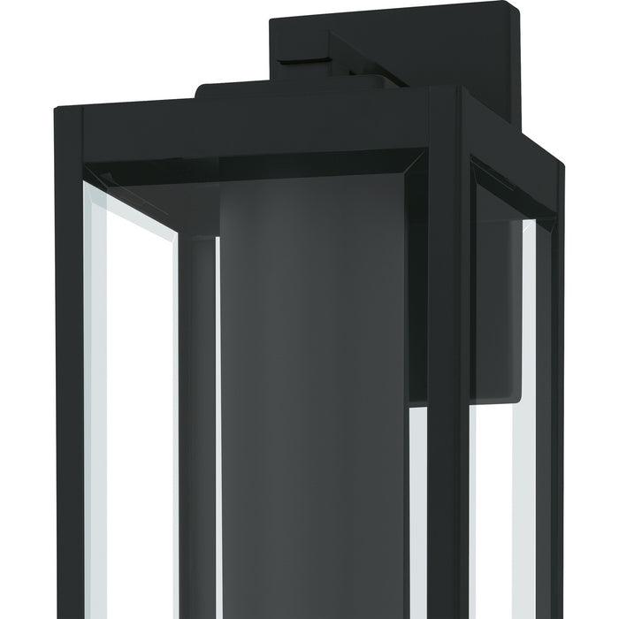 Quoizel WVR8007EK LED Outdoor Wall Lantern, Earth Black
