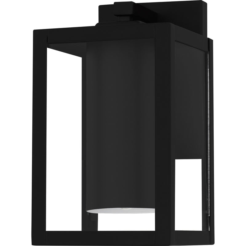 Quoizel WVR8035EK LED Outdoor Wall Lantern, Earth Black