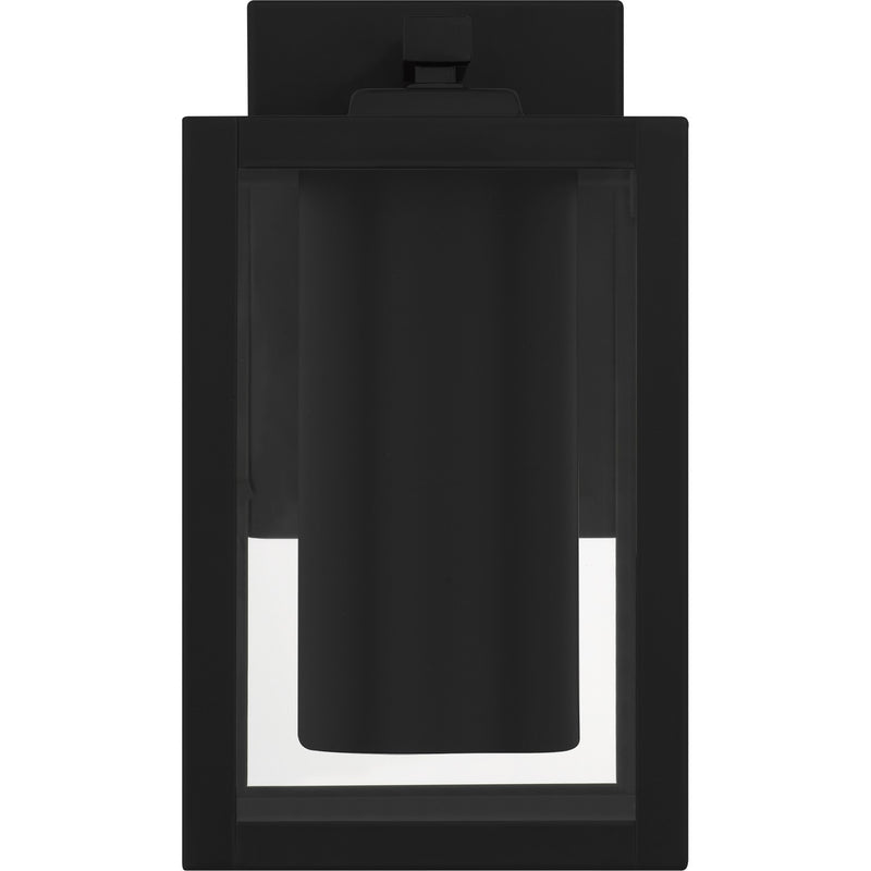 Quoizel WVR8035EK LED Outdoor Wall Lantern, Earth Black