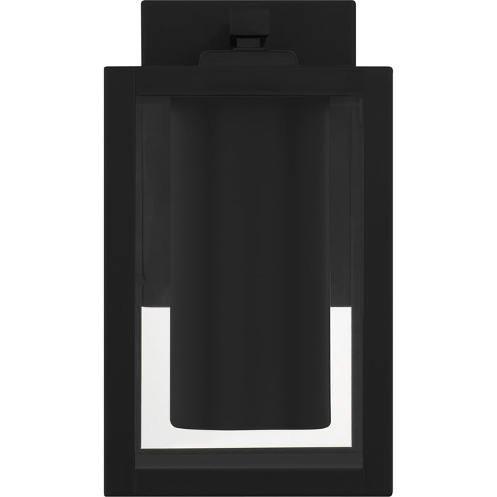 Quoizel WVR8035EK LED Outdoor Wall Lantern, Earth Black