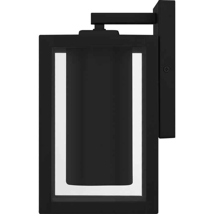 Quoizel WVR8035EK LED Outdoor Wall Lantern, Earth Black