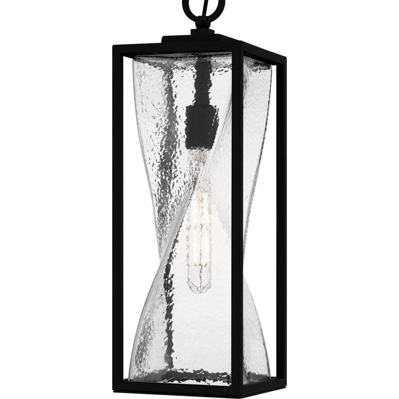 Quoizel ZAR1507MBK One Light Mini Pendant, Matte Black
