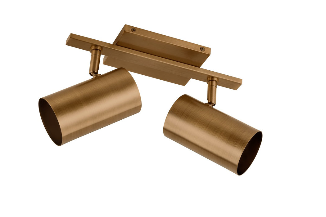 Troy Lighting B1906-PBR Two Light Bath, Patina Brass