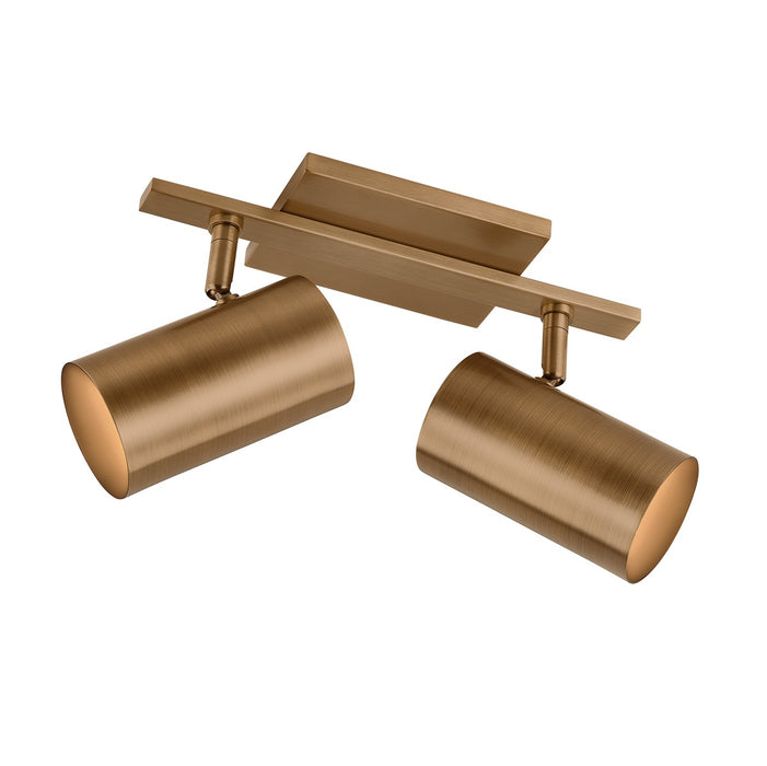 Troy Lighting B1906-PBR Two Light Bath, Patina Brass