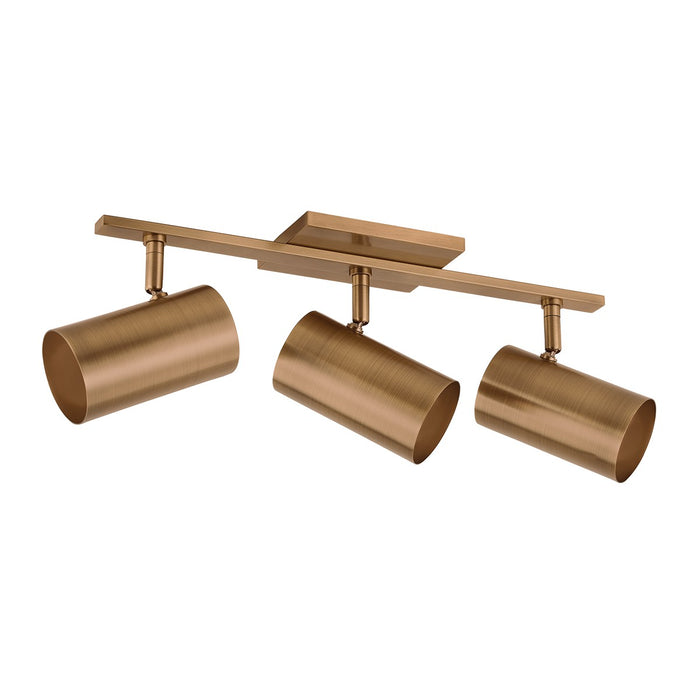 Troy Lighting B1907-PBR Three Light Bath, Patina Brass