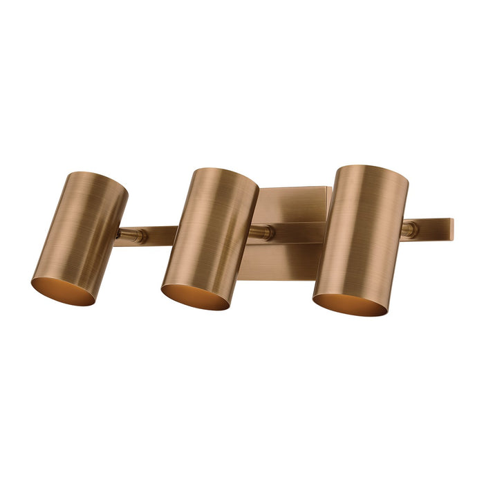 Troy Lighting B1907-PBR Three Light Bath, Patina Brass