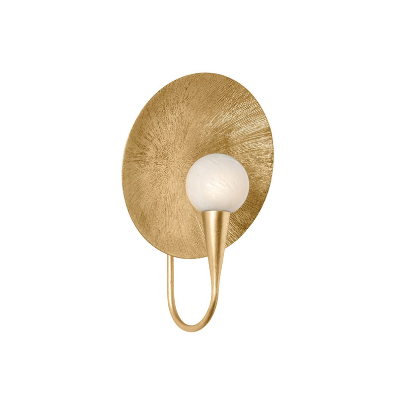 Troy Lighting B2614-VGL LED Wall Sconce, Vintage Gold Leaf