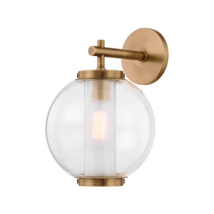 Troy Lighting B6214-PBR One Light Wall Sconce, Patina Brass