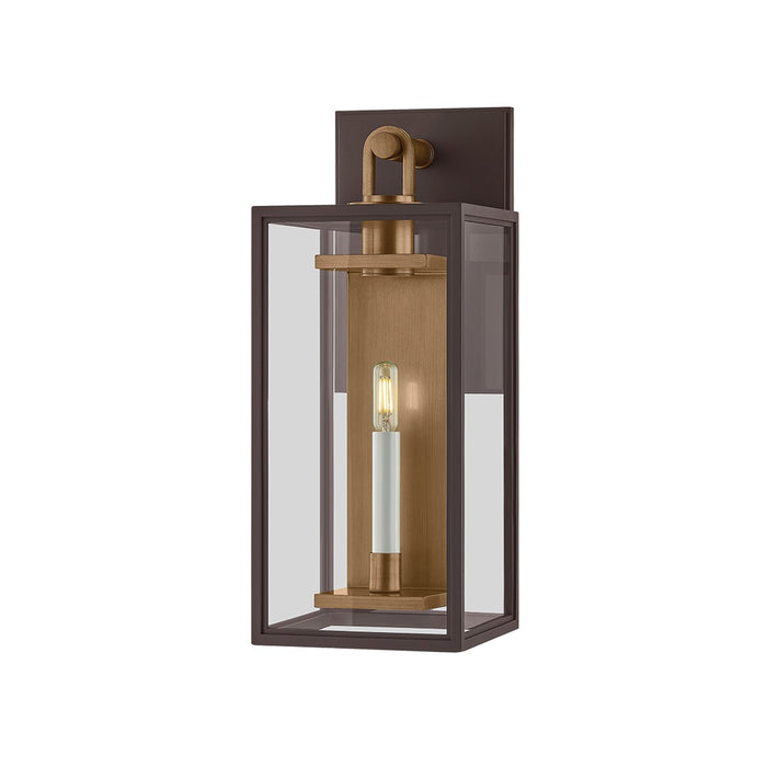 Troy Lighting B6520-PBR/TBZ One Light Wall Sconce, Patina Brass/Textured Bronze