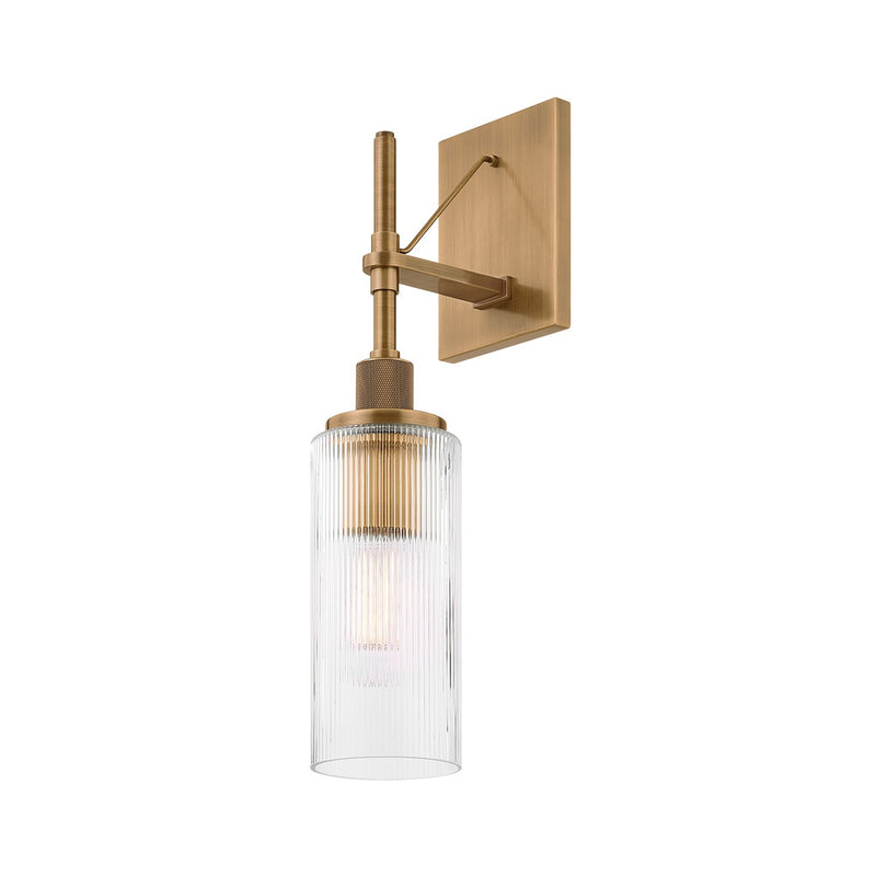 Troy Lighting B8018-PBR One Light Wall Sconce, Patina Brass
