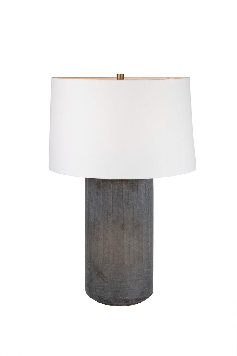 Troy Lighting PTL4429-PBR One Light Table Lamp, Patina Brass