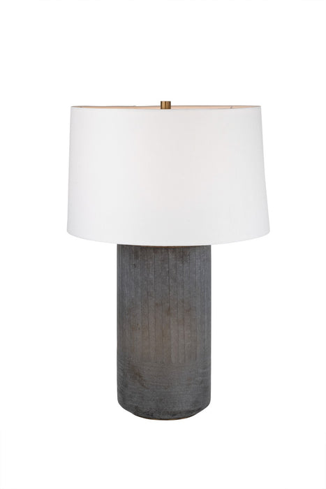 Troy Lighting PTL4429-PBR One Light Table Lamp, Patina Brass