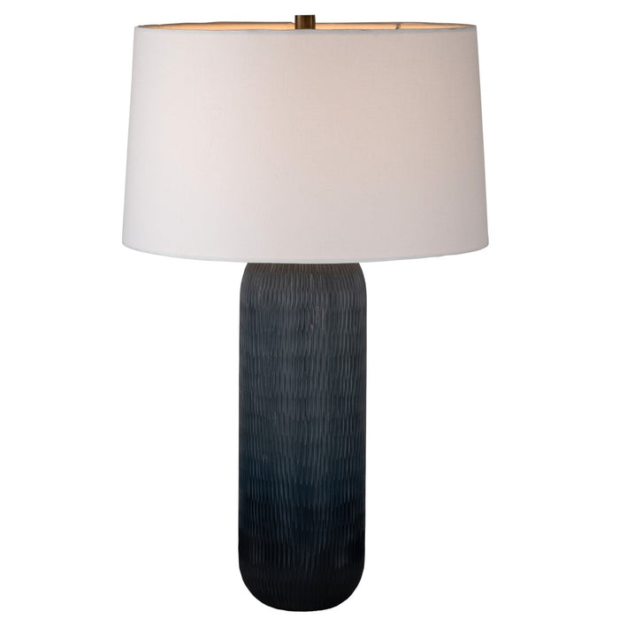 Troy Lighting PTL4828-PBR One Light Table Lamp, Patina Brass