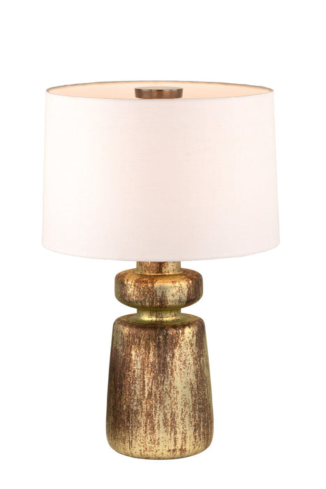 Troy Lighting PTL5122-PBR One Light Table Lamp, Patina Brass