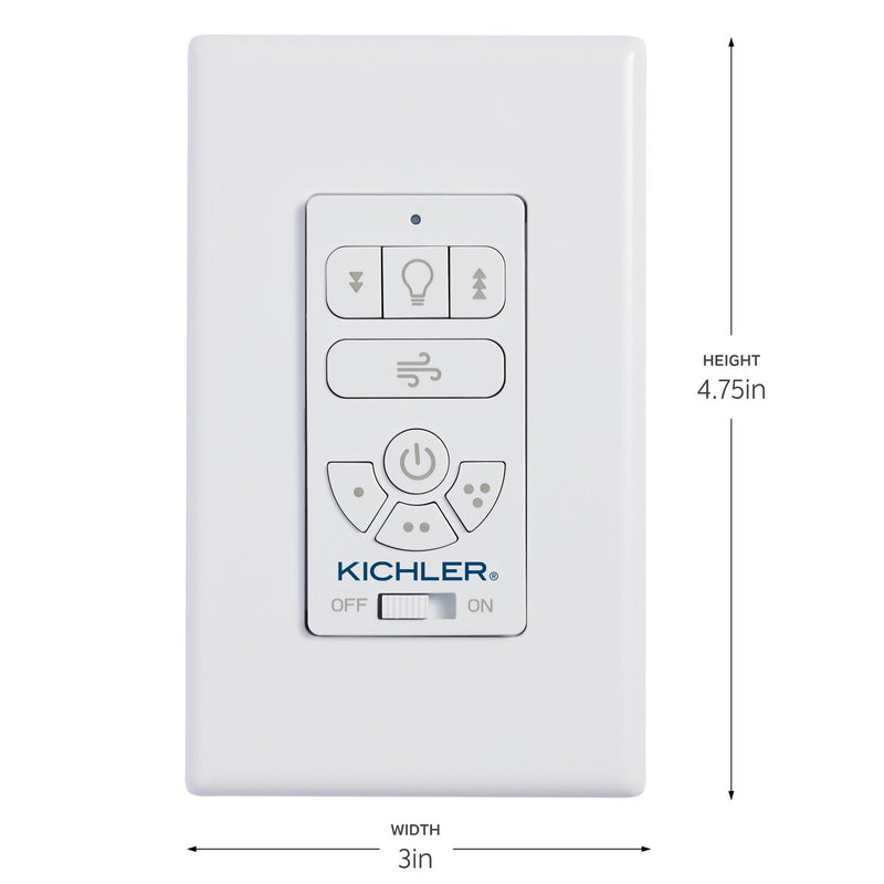 Kichler 370145 Wall Control, White
