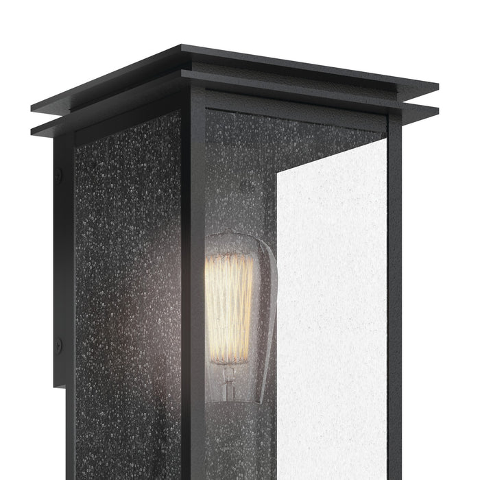 Kichler 59540BKT One Light Outdoor Wall Mount, Textured Black