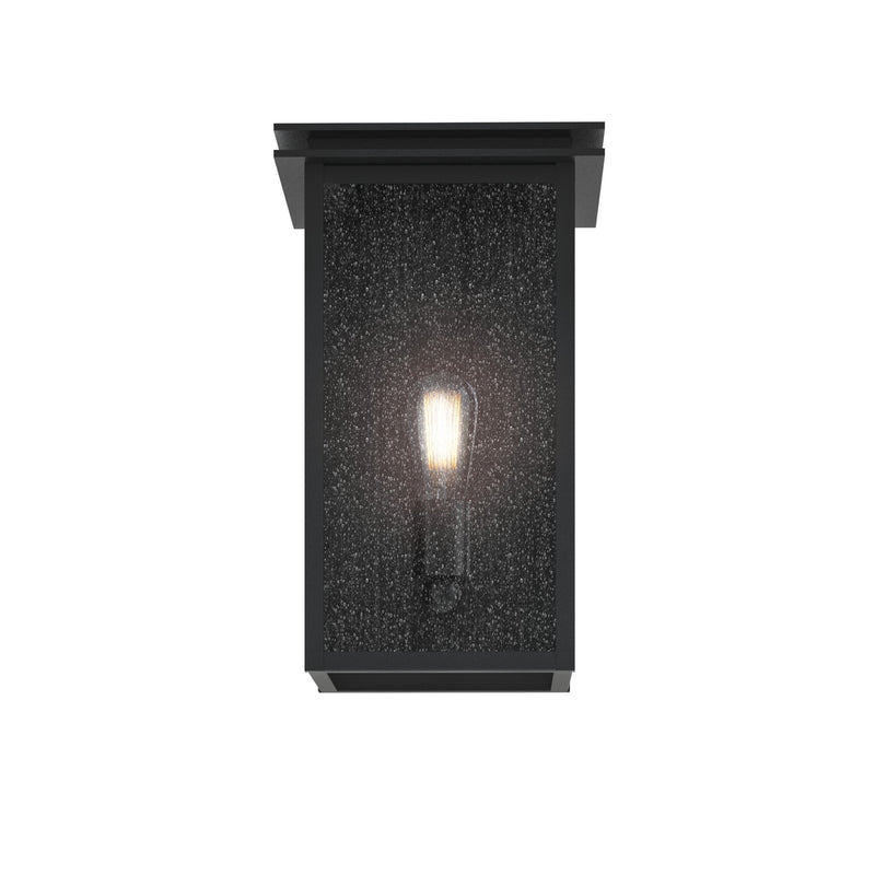 Kichler 59541BKT One Light Outdoor Wall Mount, Textured Black