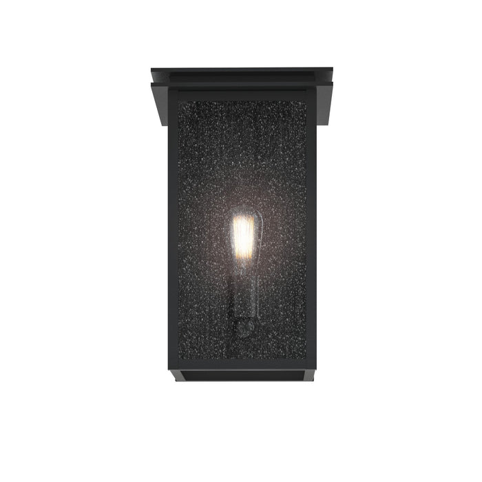 Kichler 59541BKT One Light Outdoor Wall Mount, Textured Black