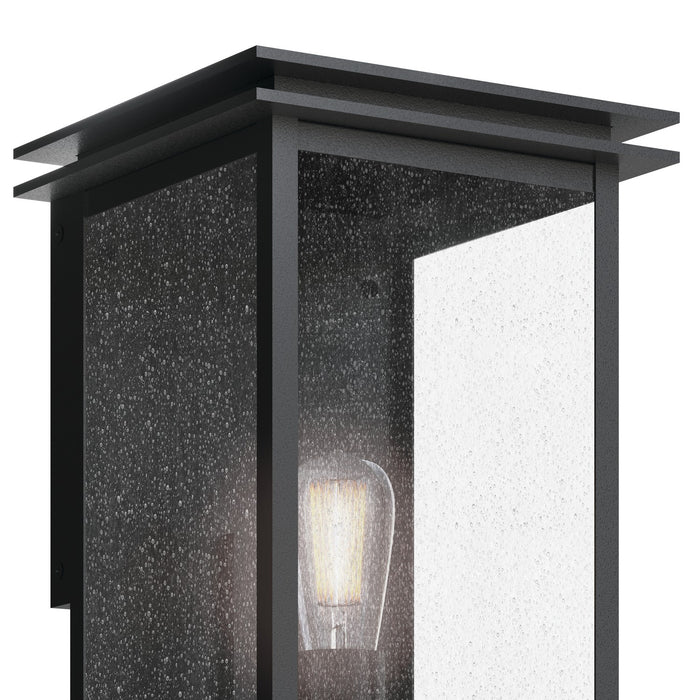 Kichler 59541BKT One Light Outdoor Wall Mount, Textured Black