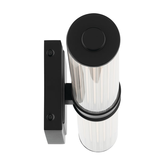 Kichler 55196BKLED LED Linear Bath, Black