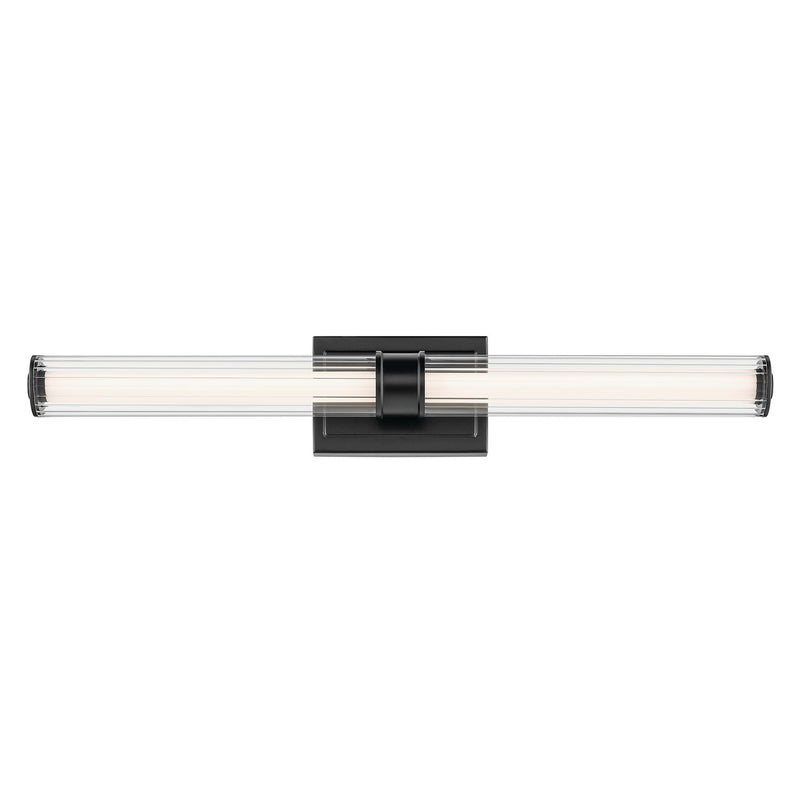 Kichler 55197BKLED LED Linear Bath, Black