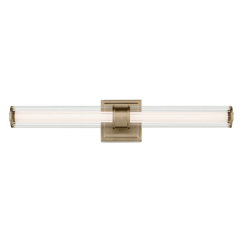 Kichler 55196CPZLED LED Linear Bath, Champagne Bronze