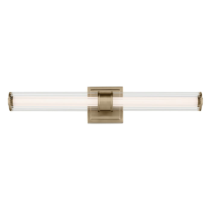 Kichler 55196CPZLED LED Linear Bath, Champagne Bronze
